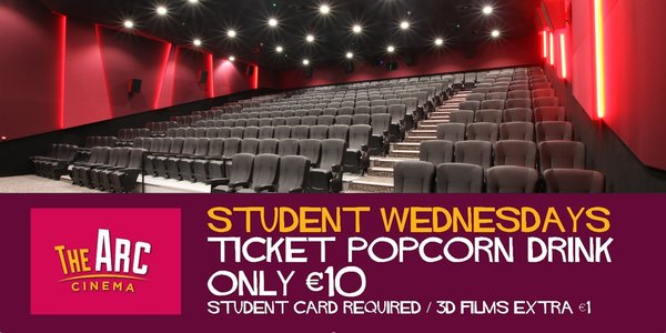 Student Wednesday ARC Cinema