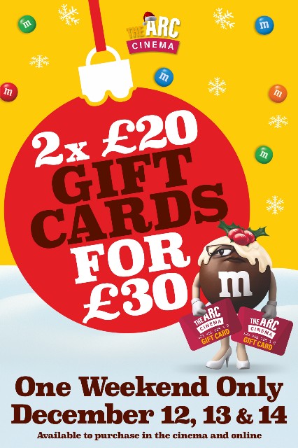 2 x 20 Pounds Gift Cards for 30 Pounds