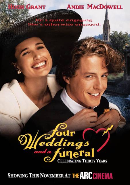 FOUR WEDDINGS & A FUNERAL [30th Anniversary]